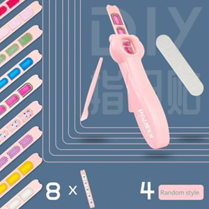 اسباب بازی ست آرایشی و استمپر ناخن کودک Nail Art Kit Princess_اسباب بازی اکسسوری